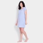Ladies' Nighty , हल्का नीला, small image number null