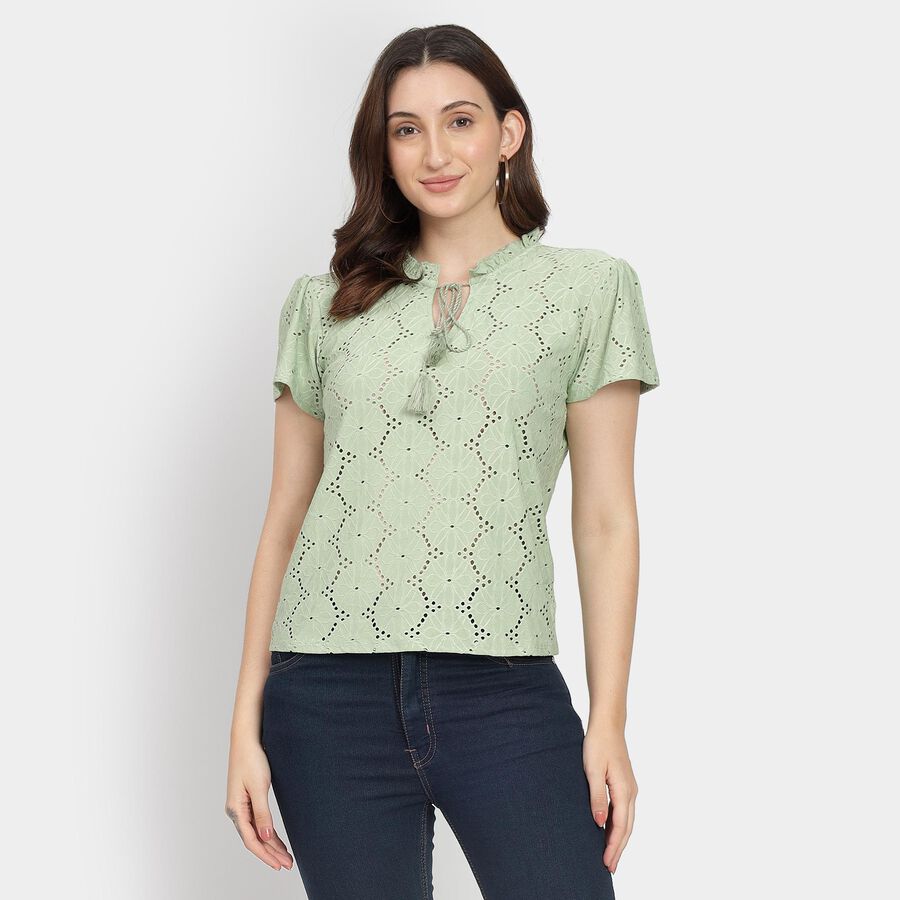 Ladies' Top, Light Green, large image number null