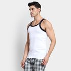Men's 100% Cotton Gym T-Shirt, White, small