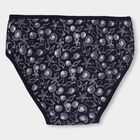 Girls' 100% Cotton V-Cut Panty , Navy Blue, small image number null