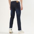 Men's Dark Indigo Blue Straight Fit Classic Jeans, गहरा नीला, small image number null