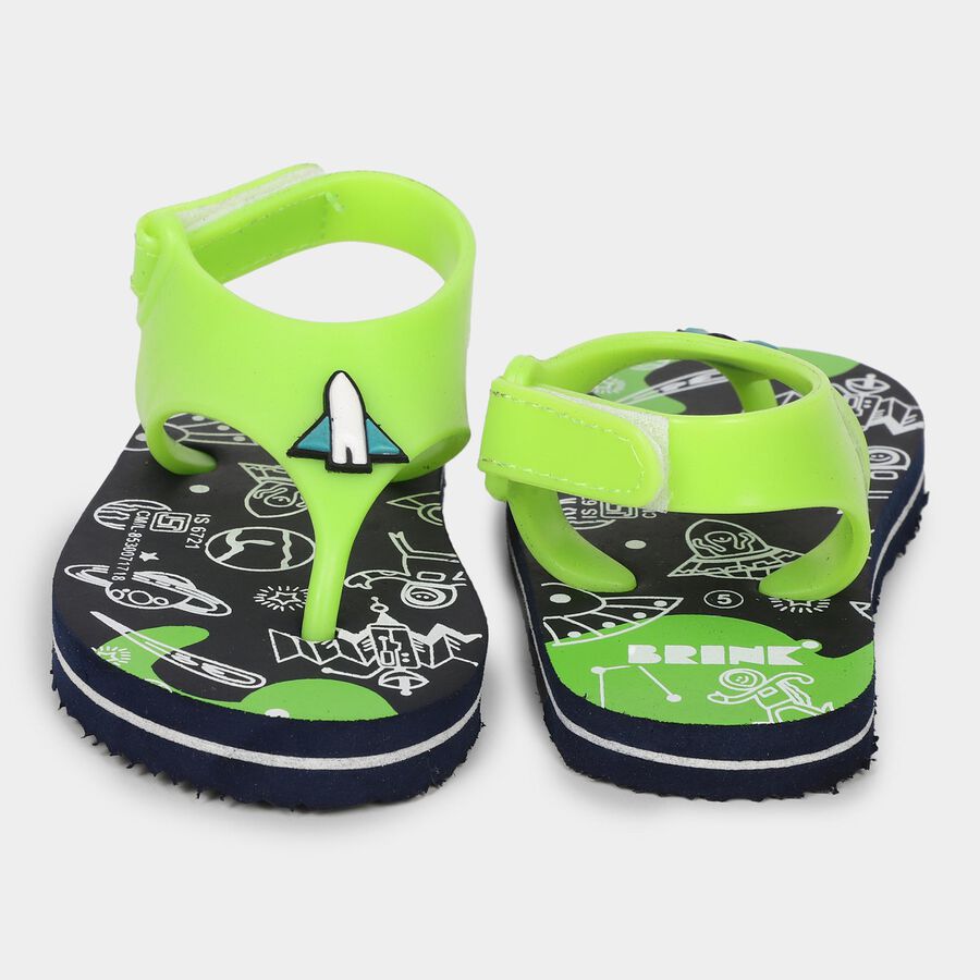 Boys' Slipper, हरा, large image number null