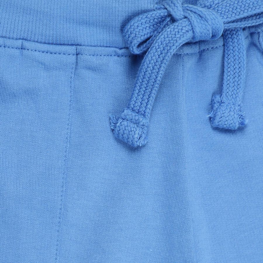 Boys' 100% Cotton Bermudas, Mid Blue, large image number null