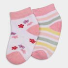 Infants' Socks (Pack of 2), Light Pink, small image number null