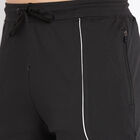 Cut & Sew Track Pants, Black, small image number null