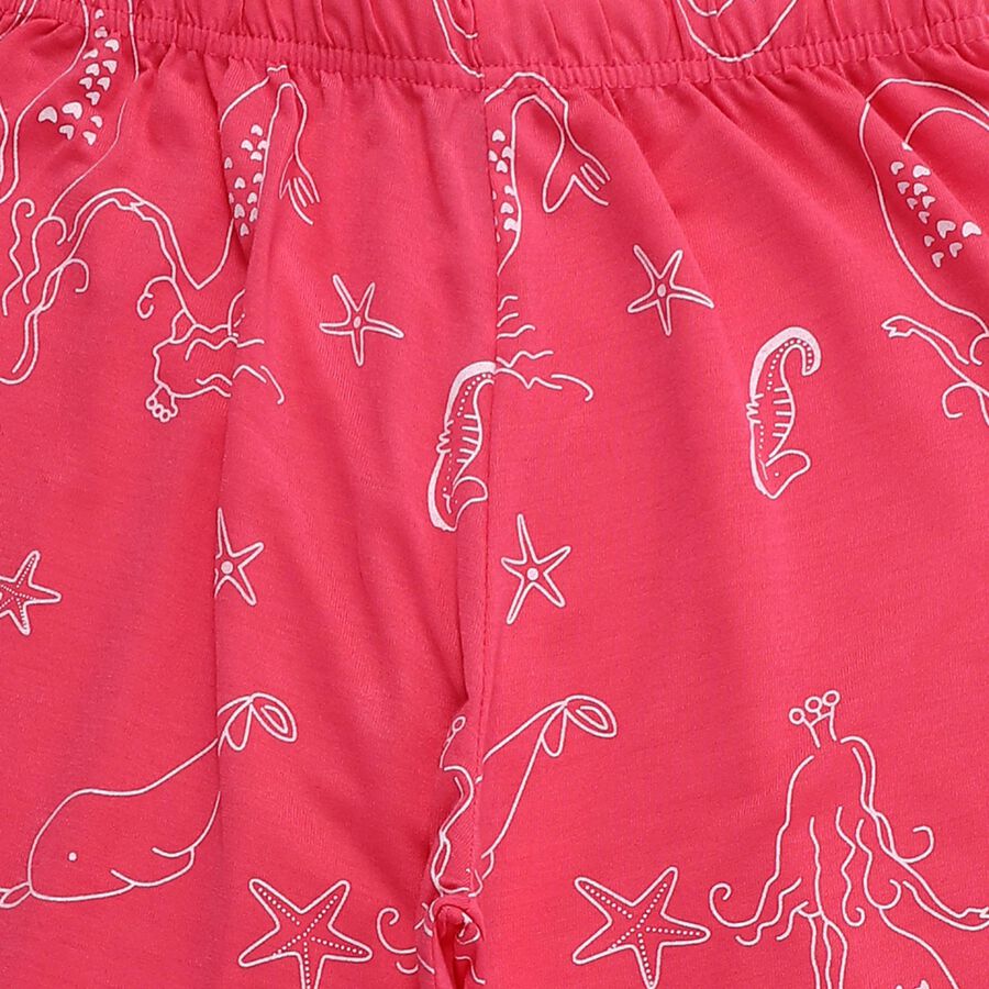 Girls' Capri, गुलाबी, large image number null