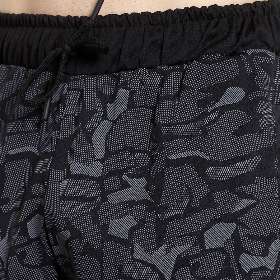 Printed Track Pants, Dark Grey, large image number null