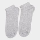 Men's Socks (Pack of 3), Melange Light Grey, small image number null