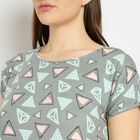 Ladies' Nighty, हल्का ग्रे, small image number null
