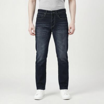 Men's Blue Slim Fit Classic Jeans
