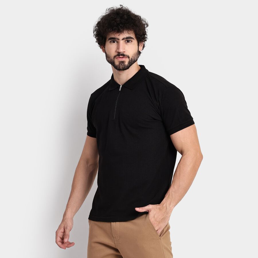 Men's T-Shirt, Black, large image number null