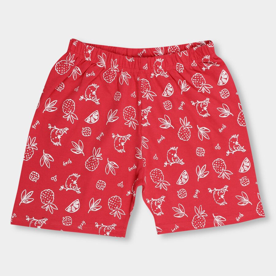 Girls' Pull Ups Shorts, Coral, large image number null