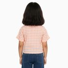 Girls' T-Shirt, पीच, small