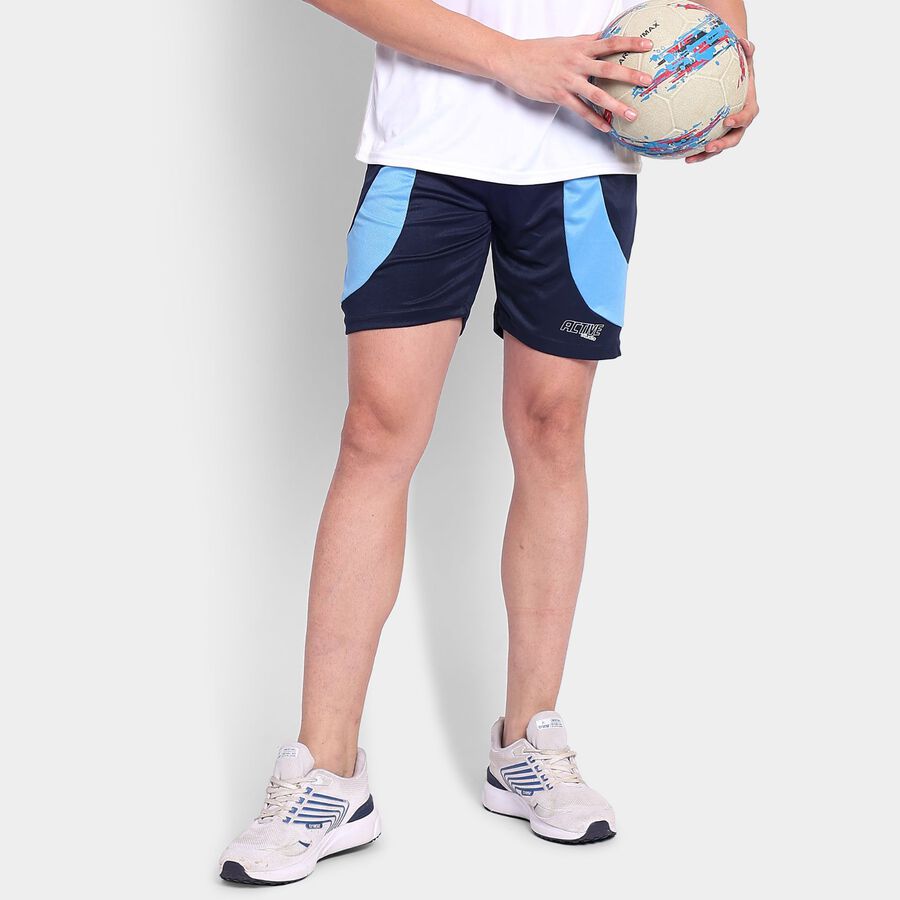 Men's Bermudas, Navy Blue, large image number null