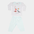 Infants Cotton Baba Suit, Aqua, small image number null