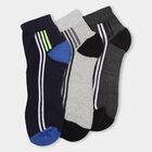 Men's Sports Socks (Pack of 3), मिश्रित हल्का ग्रे, small image number null