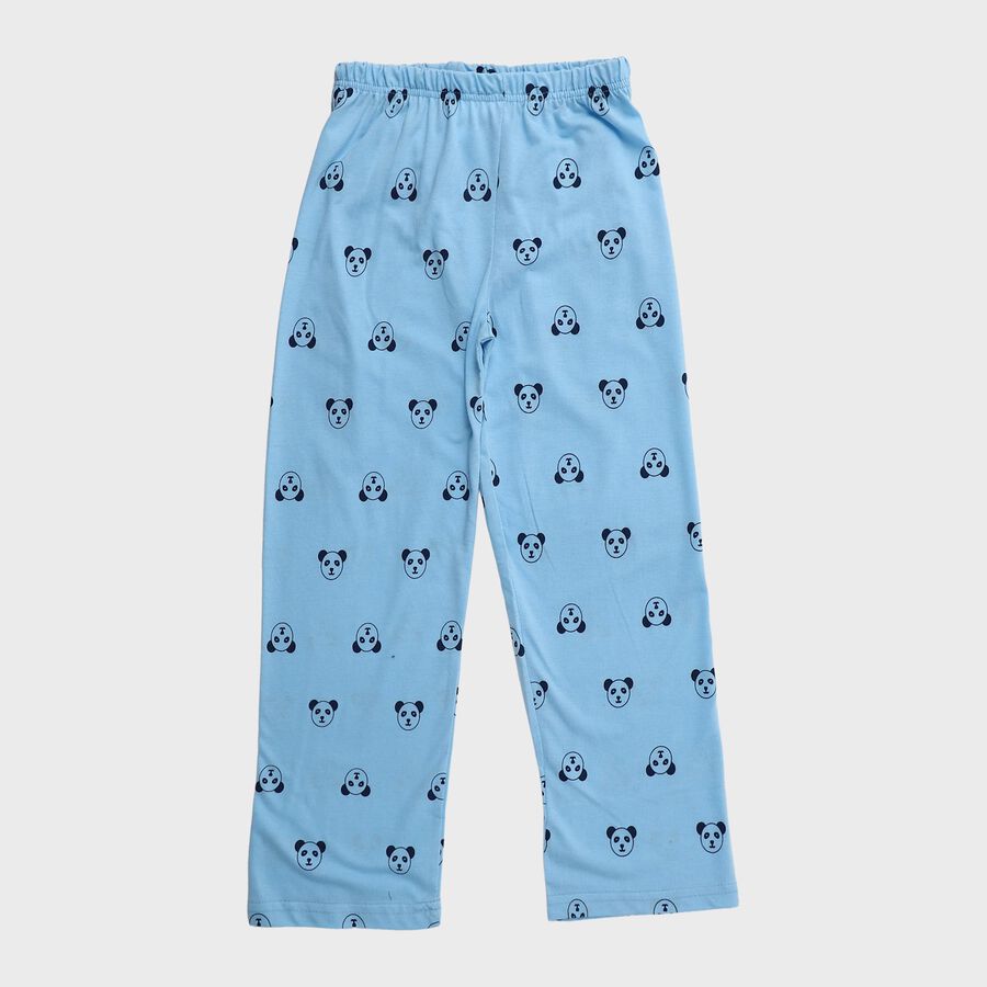 Girls' Pyjama, हल्का नीला, large