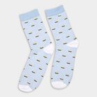 Men's Socks , Mid Blue, small