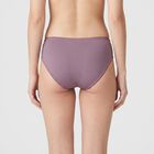 Women's Purple Regular Fit Solid Panty, Purple, small