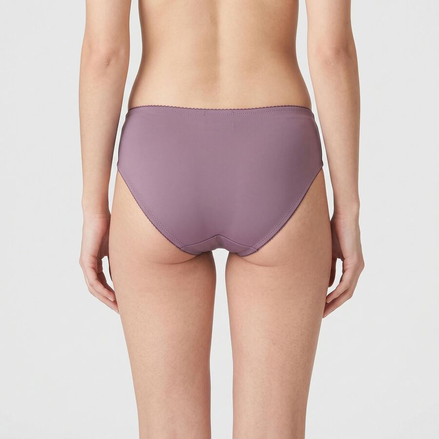 Women's Purple Regular Fit Solid Panty, Purple, large