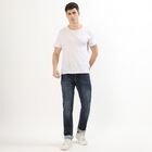 Men's Slim Fit Jeans, गहरा नीला, small image number null