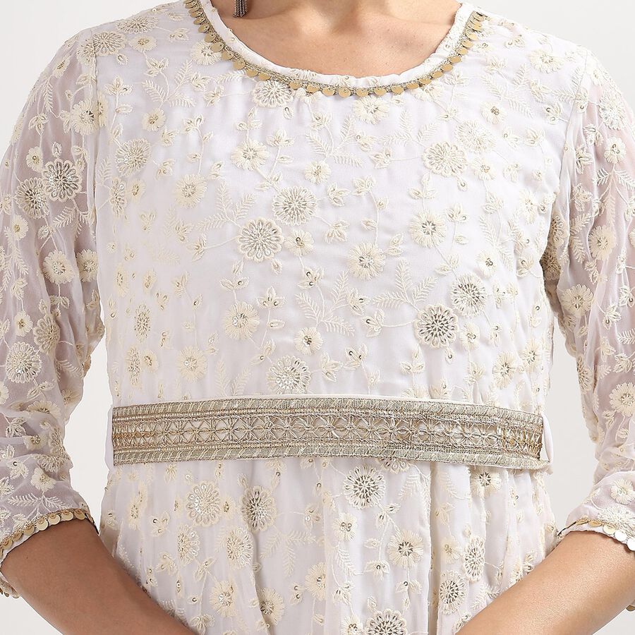 Ladies' Kurta , ऑफ व्हाइट, large image number null