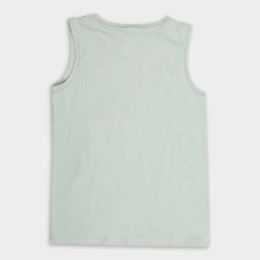 Boys' T-Shirt, हल्का ग्रे, large image number null