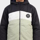 Boys Navy Blue Hooded Windbreaker Jacket, नेवी ब्लू, small
