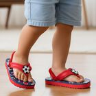 Boys' Slipper, Red, small