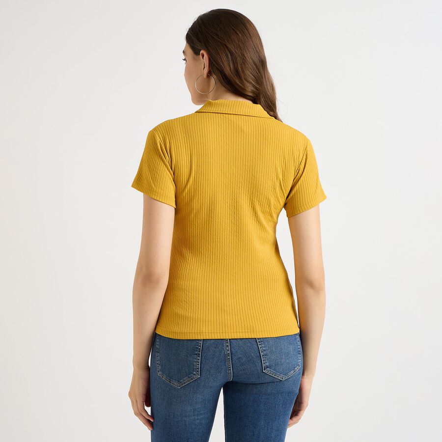 Ladies' Polo Shirt, मस्टर्ड, large image number null