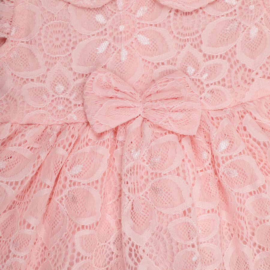 Infant Girls' Frock , Light Pink, large image number null
