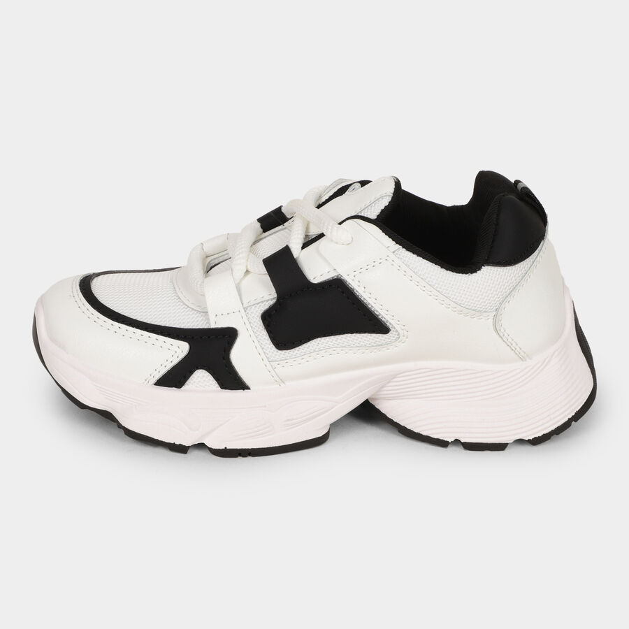 Ladies' Sports Shoes, सफ़ेद, large image number null