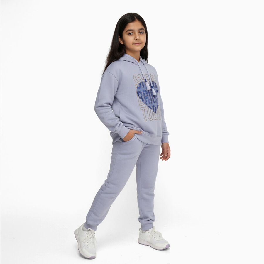 Girls' Sweatshirt, Light Blue, large image number null