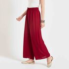 Solid Palazzo, Maroon, small image number null
