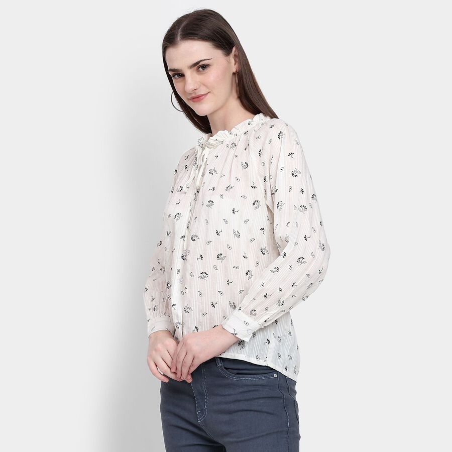 Ladies' Shirt, ऑफ व्हाइट, large image number null
