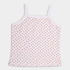 Girls' 100% Cotton Vest (Pack of 2), White, small image number null