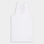 Boys' 100% Cotton Vest, Coral, small image number null