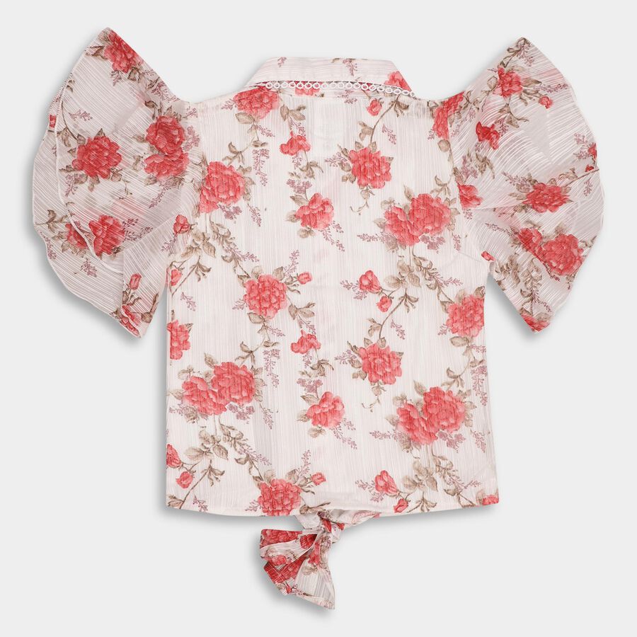 Girls' T-Shirt , White, large image number null