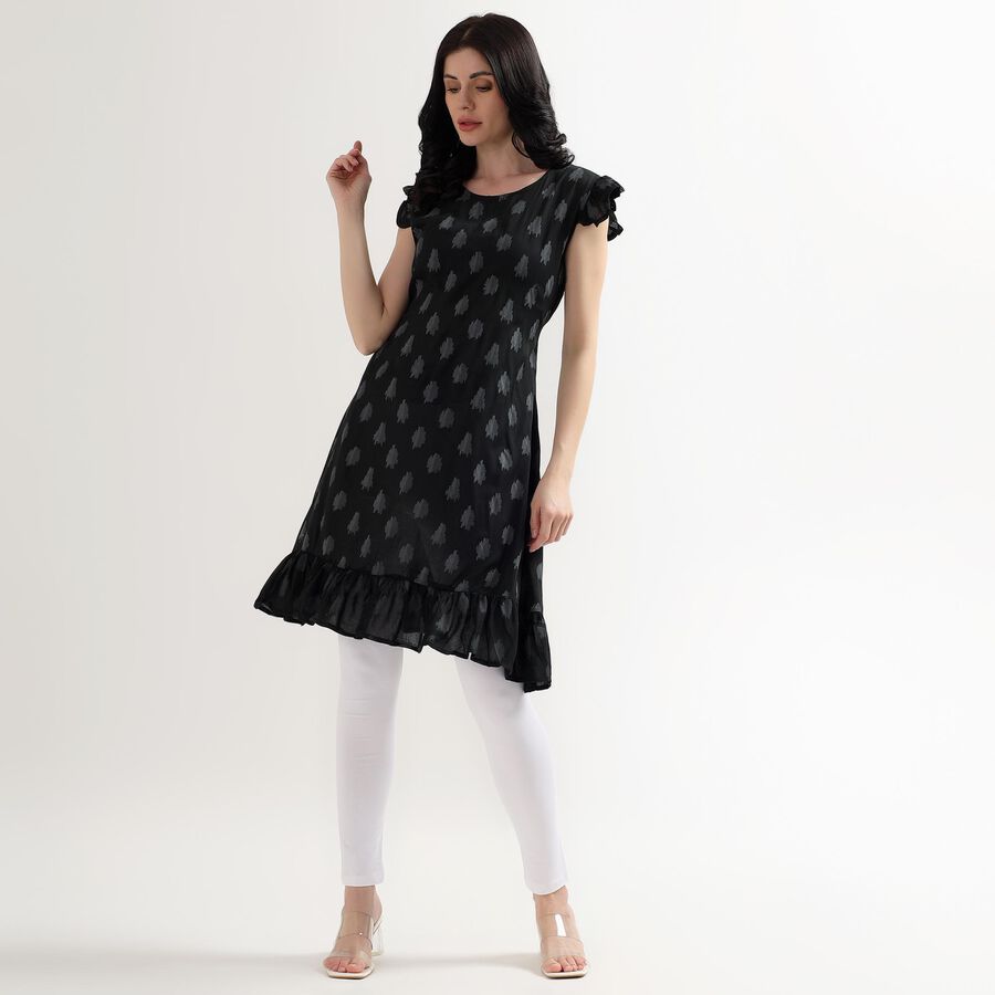 Ladies' Kurta, काला, large image number null