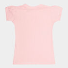 Girls Cotton T-Shirt, Light Pink, small image number null