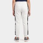 Boys Ecru Melange Jogger Graphic Printed Pyjama, एक्रू मिश्रित, small