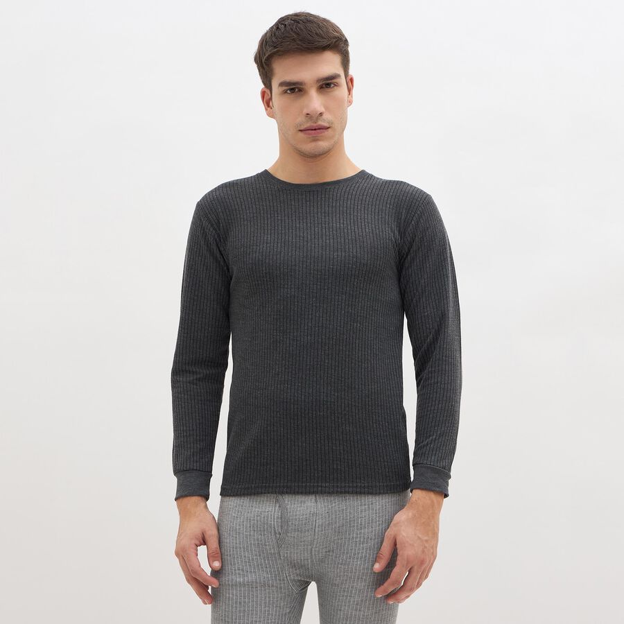 Men's Thermal Upper, चारकोल, large image number null