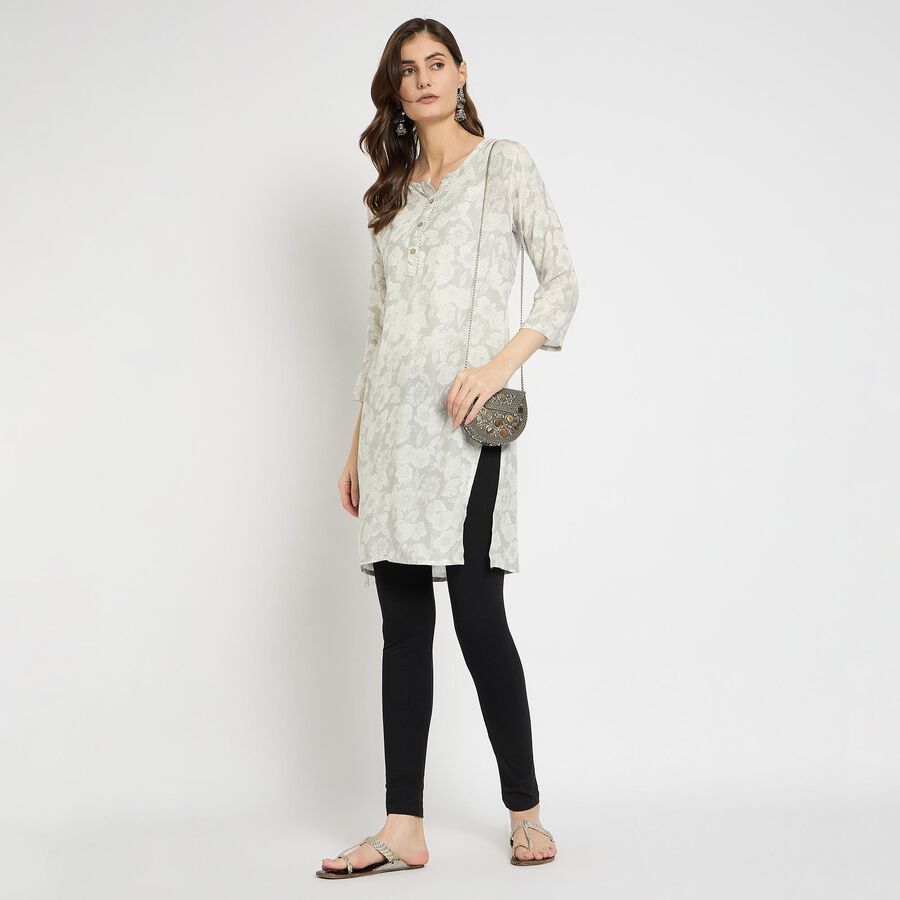 Ladies' Kurta , हल्का ग्रे, large image number null