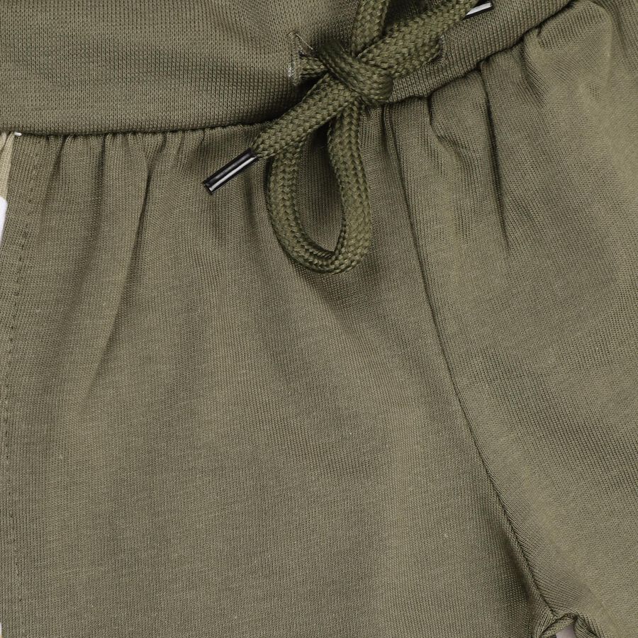 Infant Boys' 100% Cotton Baba Suit, Olive, large