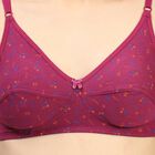 Ladies' Bra , वाइन, small image number null