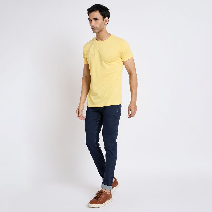 Men's Skinny Jeans, Dark Grey, large image number null