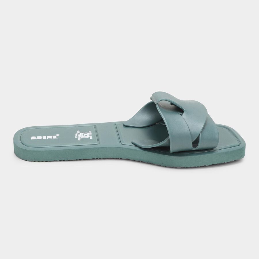 Ladies' Slipper, हरा, large image number null