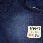 Infants Cotton Stripes Baba Suit, Orange, small image number null