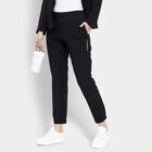 Ladies' Track Pants , काला, small image number null