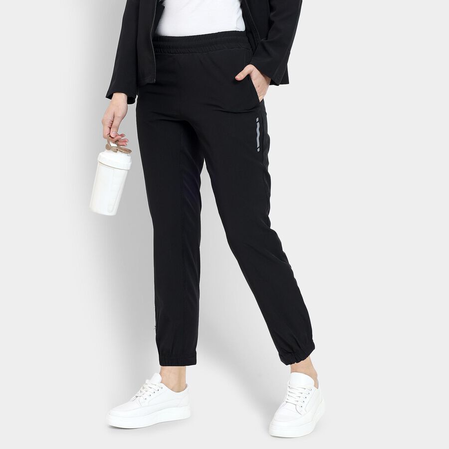 Ladies' Track Pants , काला, large image number null